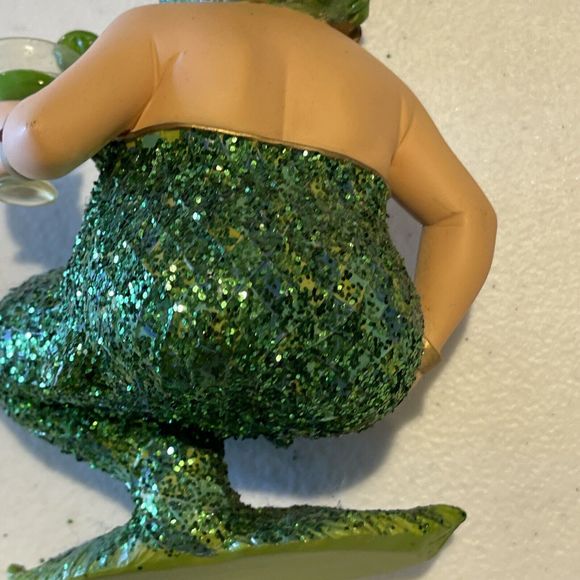 December Diamonds Mermaid Green Margarita #5520002 Sparkley Holiday Ornament - Picture 8 of 10